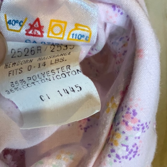 Vintage Baby Dress and Bib Set - Picture 5 of 5